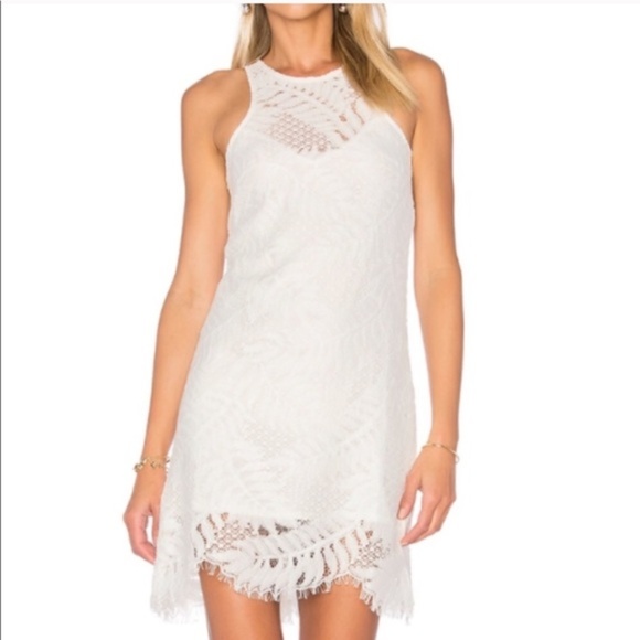 Lovers + Friends Dresses & Skirts - Lovers + Friends Floral Leaf Lace Mini Dress
